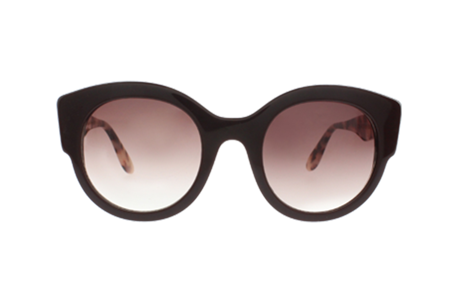 Lunettes de soleil 6510N - , Emmanuel Khan, Papillon , de couleur Noir Rose.