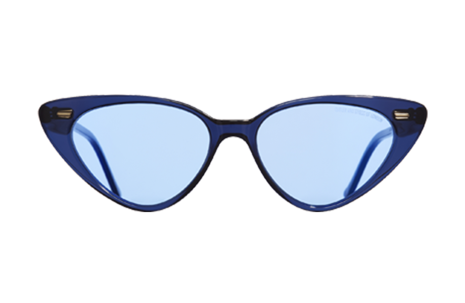 Lunettes de soleil 1330 - , Cutler&Gross, Pantos Papillon, de couleur Transparent Bleu.