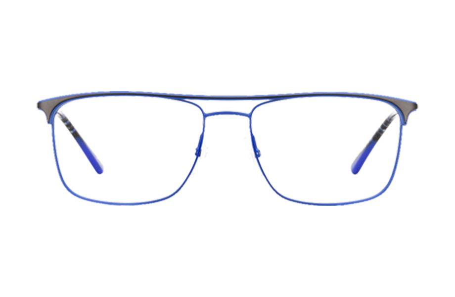 Lunettes de vue KIENER - , Etnia Barcelona, Rectangle Pilote, de couleur Bleu Noir.