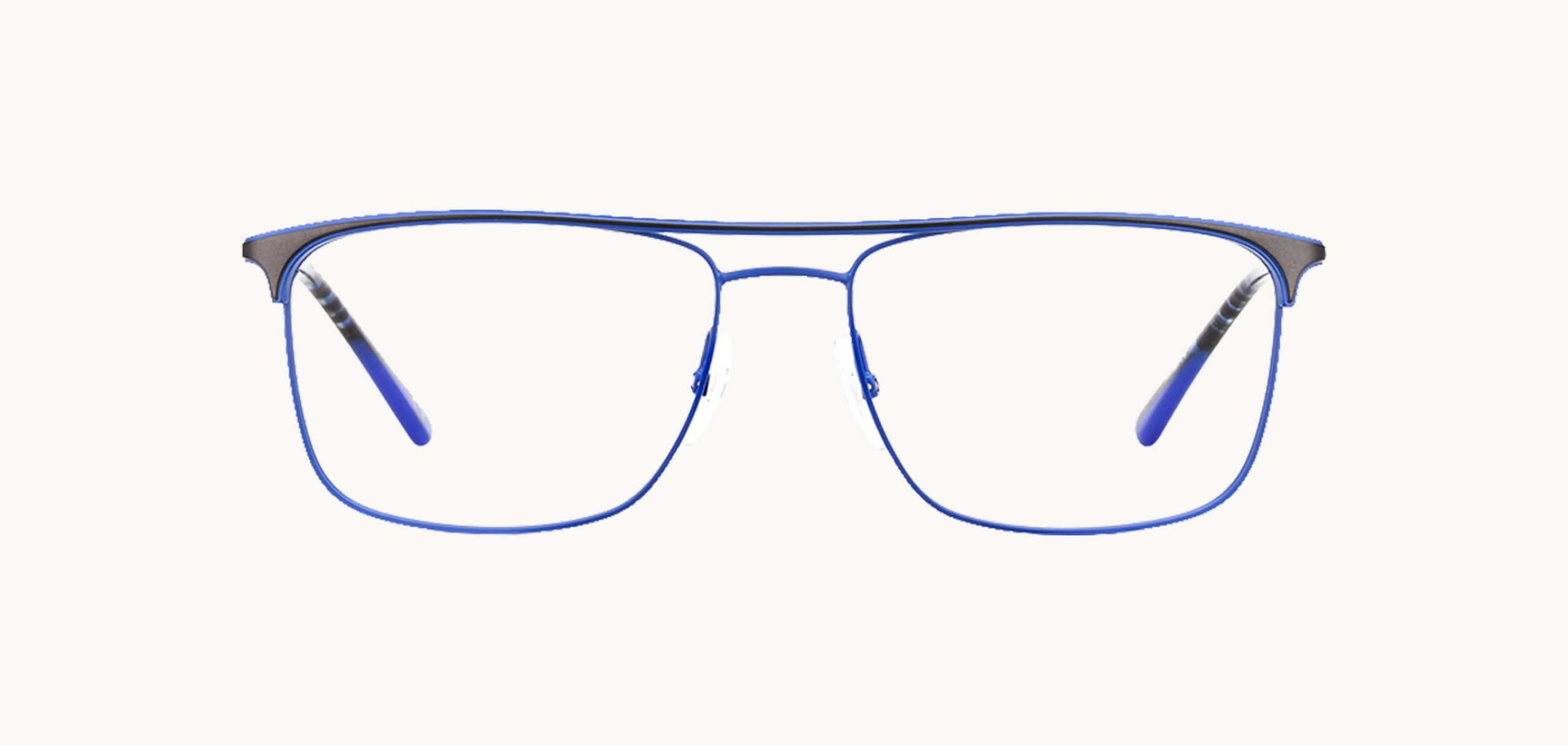 Lunettes de vue KIENER - , Etnia Barcelona, Rectangle Pilote, de couleur Bleu Noir.