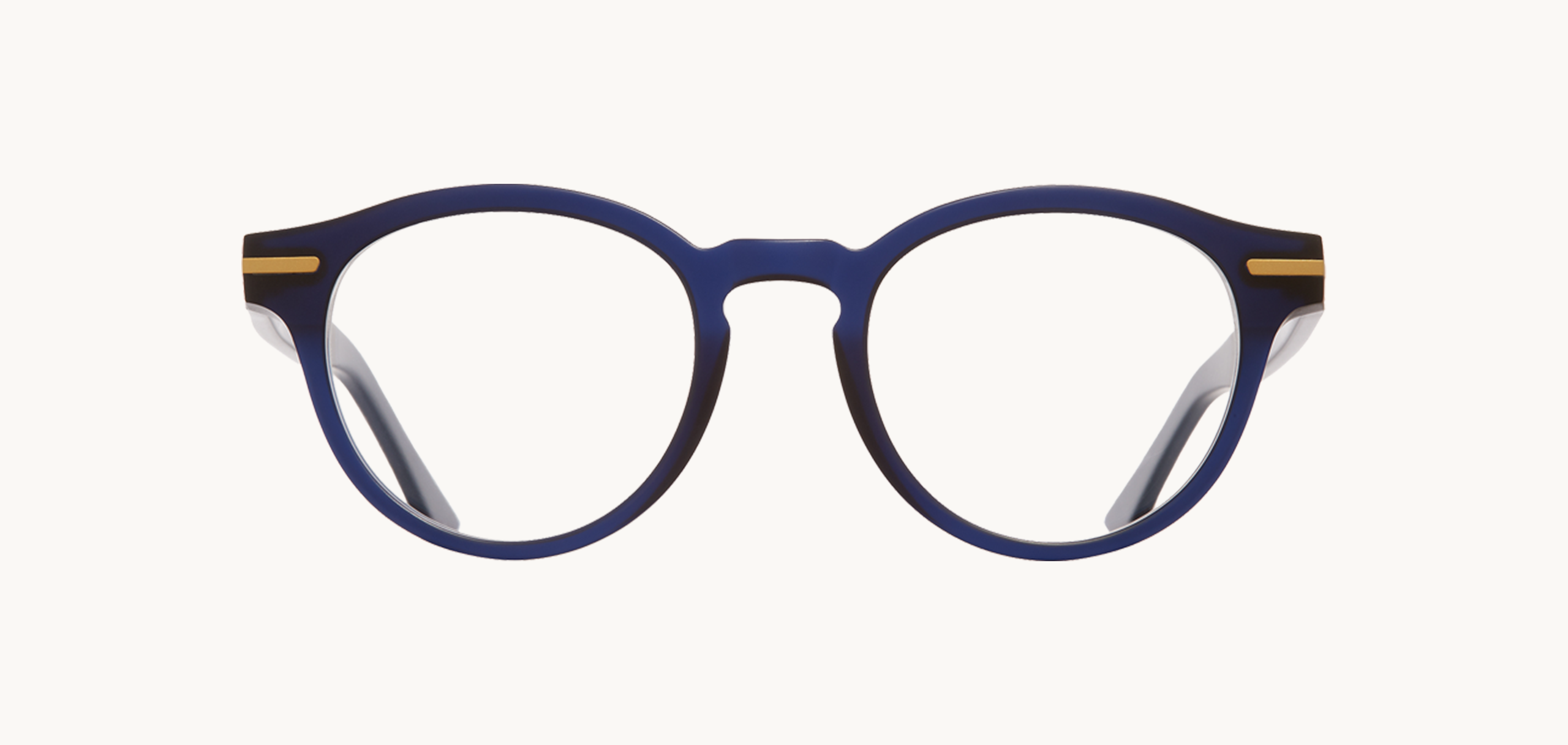 Lunettes de vue 1338 - , Cutler&Gross, Pantos , de couleur Bleu .