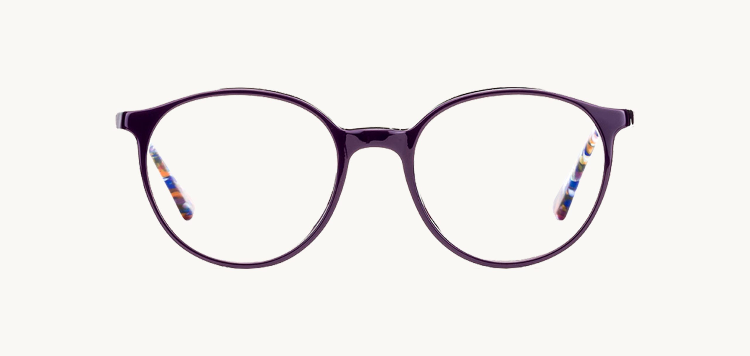 Lunettes de vue NARA19 - , Etnia Barcelona, Pantos , de couleur Violet .