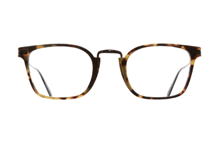 Lunettes de vue 1358 - , Cutler&Gross, Carrée , de couleur Noir Marron.