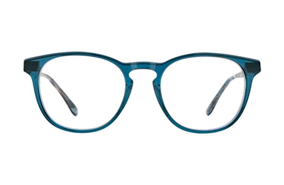 Lunettes de vue PHILAD - , Etnia Barcelona, Carrée Pantos, de couleur Bleu Transparent.