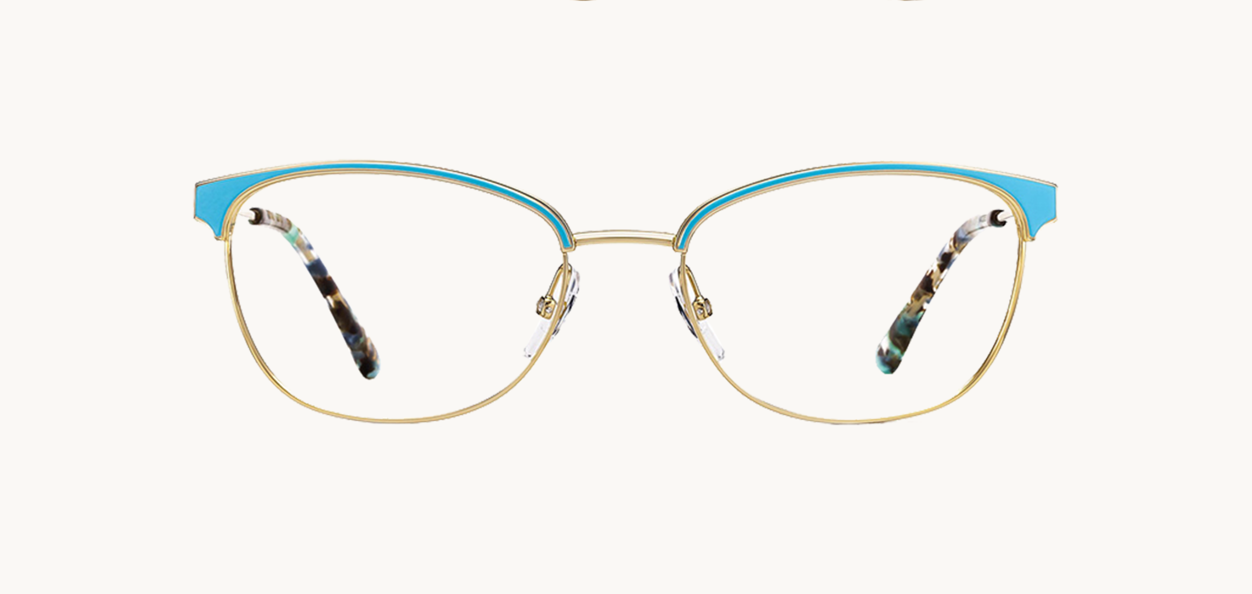 Lunettes de vue ROYAL - , Etnia Barcelona, Papillon , de couleur Dorée Bleu.