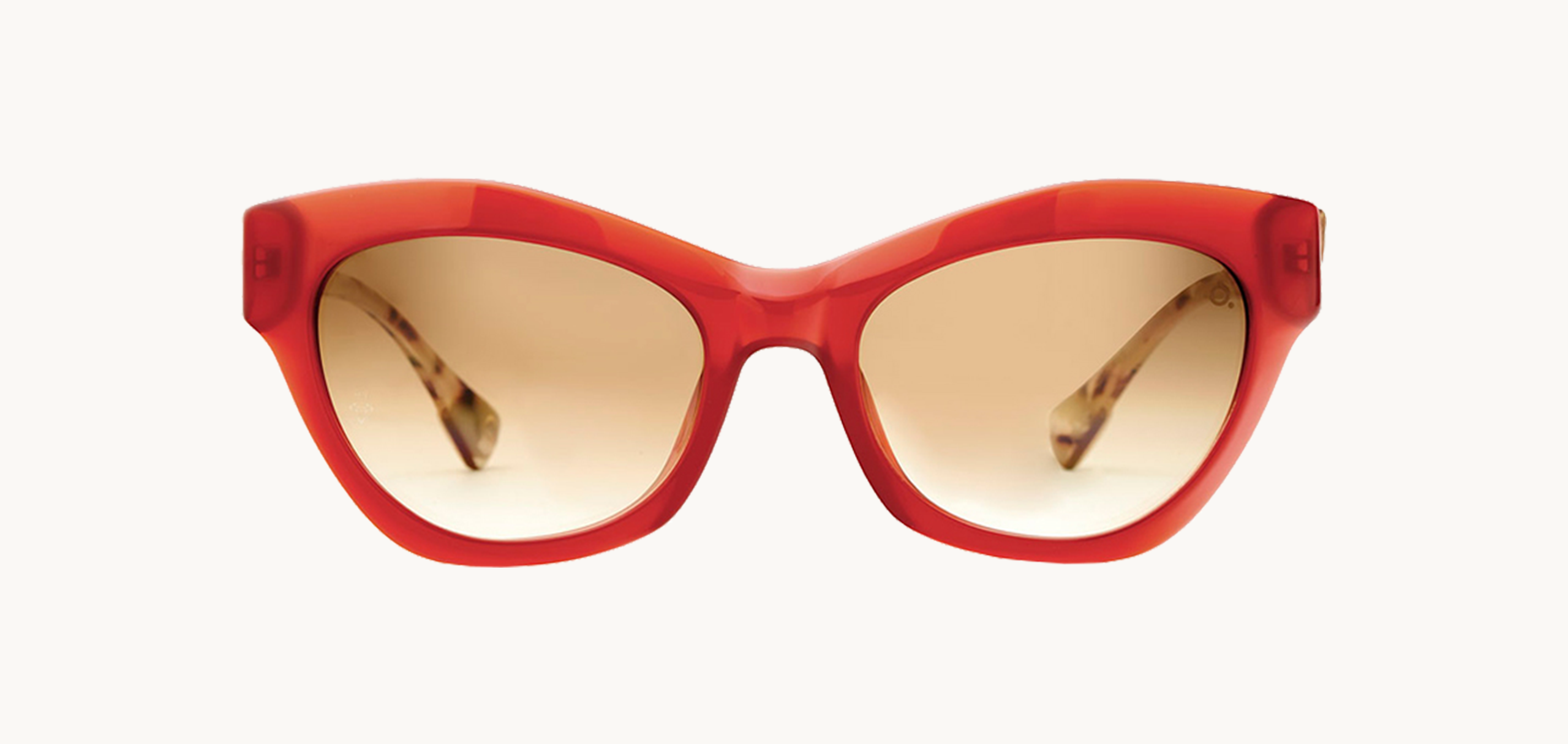 Lunettes de soleil STMORI - , Etnia Barcelona, Papillon , de couleur Rouge .