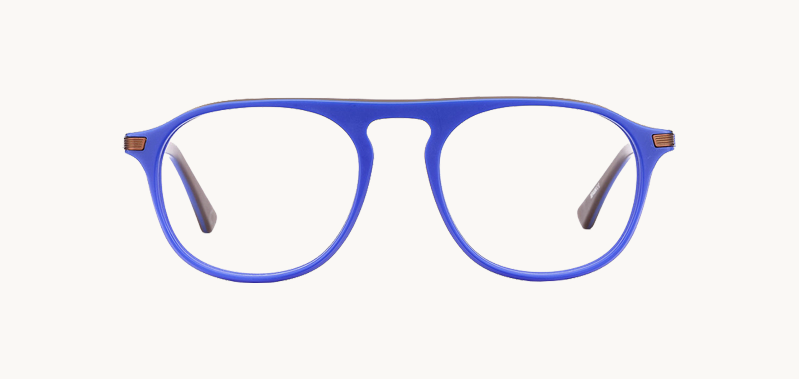 Lunettes de vue VECCHI - , Etnia Barcelona, Pantos Pilote, de couleur Bleu .