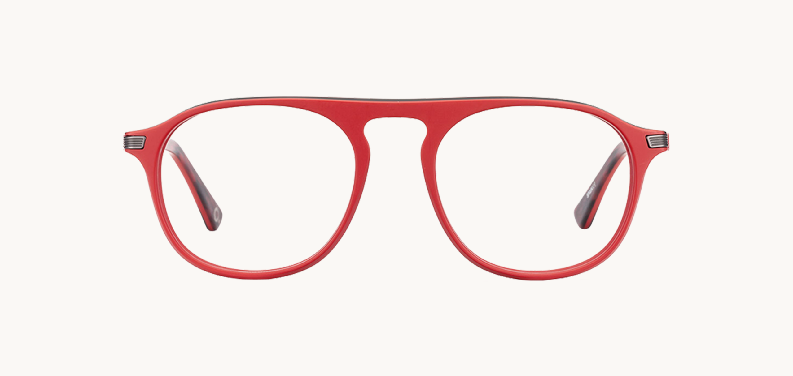 Lunettes de vue VECCHI - , Etnia Barcelona, Pantos Pilote, de couleur Rouge .