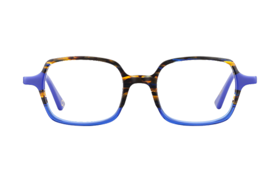 Lunettes de vue VERSAI - , Etnia Barcelona, Rectangle , de couleur Bleu Ecaille Stillée.