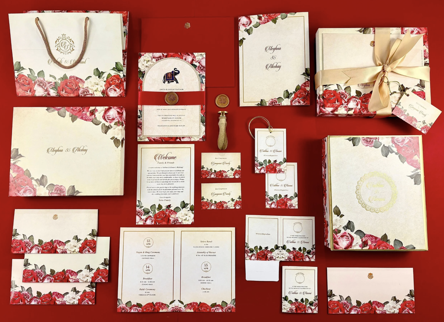 Rohan & Aparna Invitations