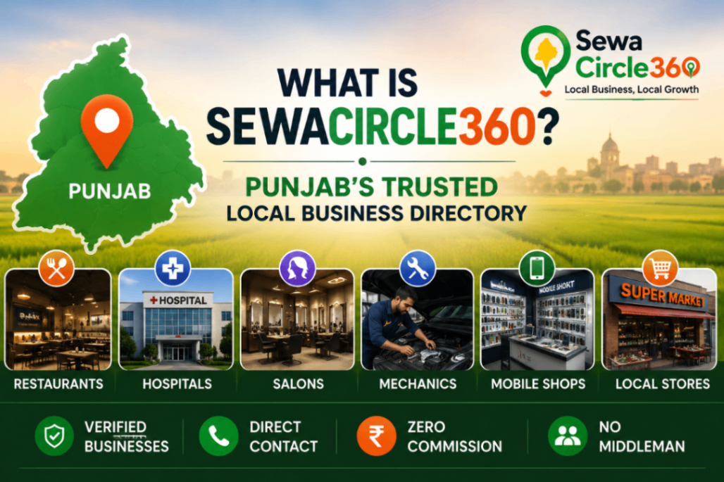 What is SewaCircle360? Punjab's Trusted Local Business Directory