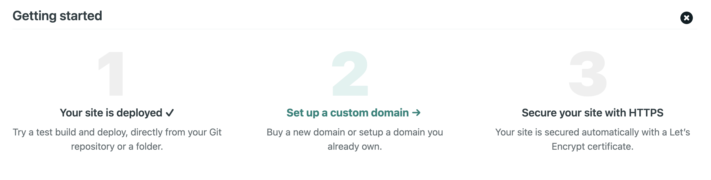 custom domain setup