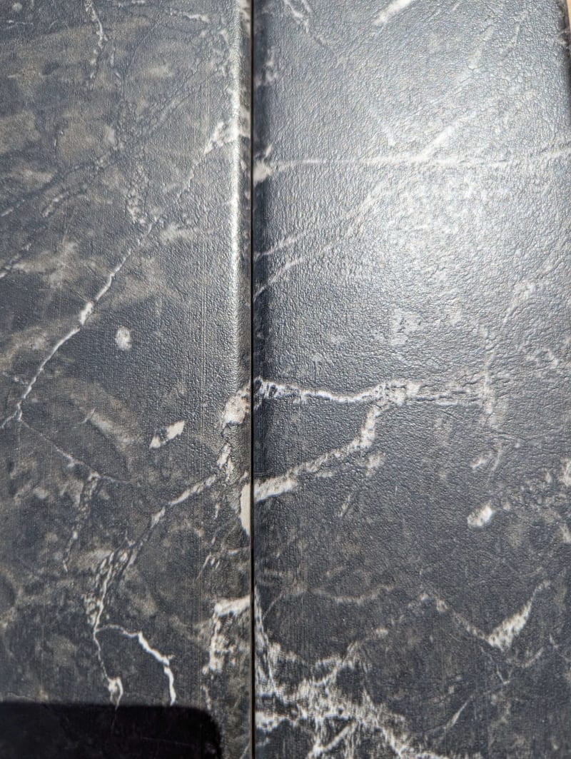 Lot de carrelage chevron Noir