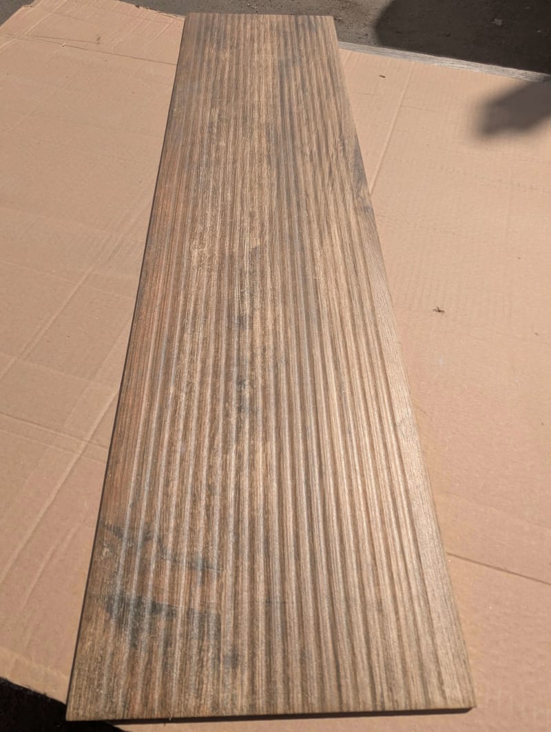 Lot de carrelage extérieur imitation Parquet