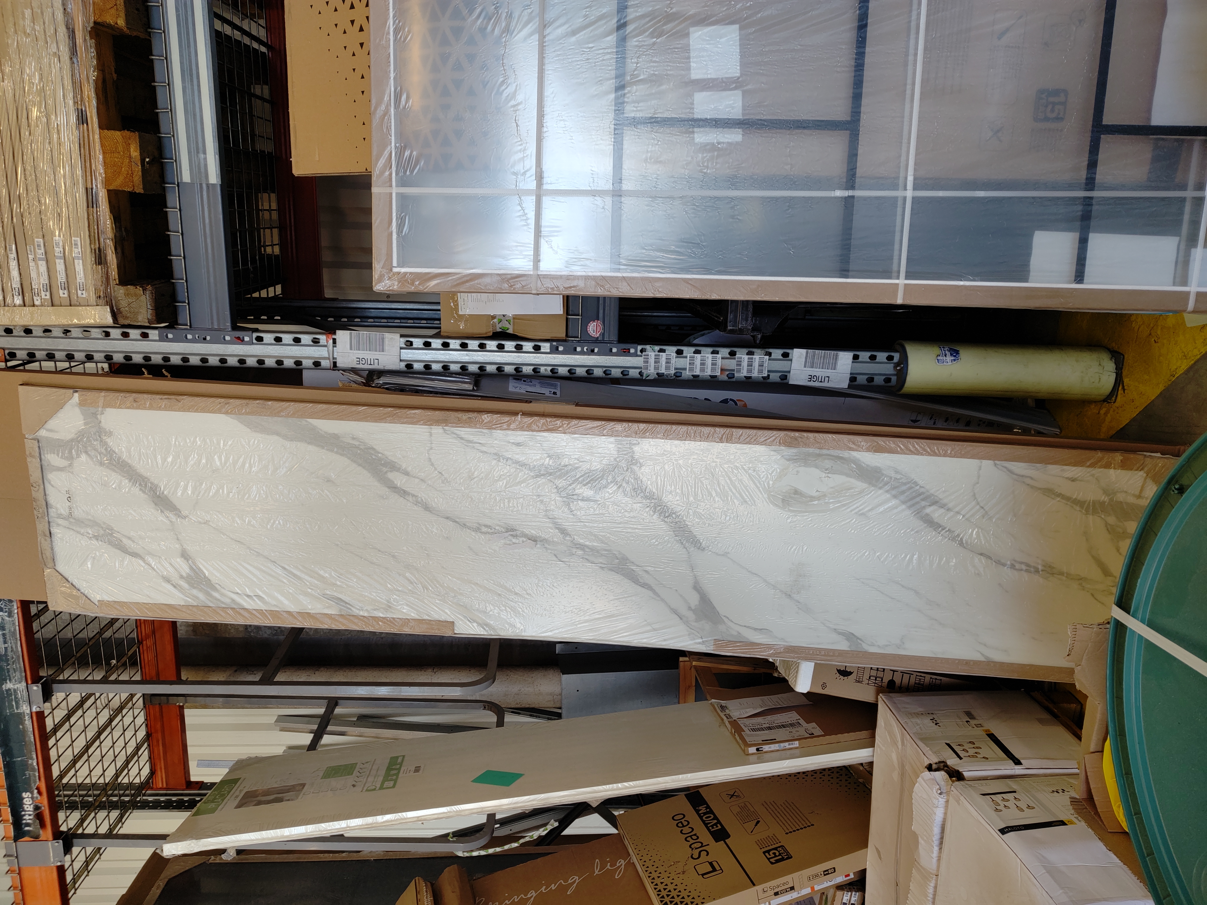 PLAN COMPACT CALACATTA 300X63X1.2CM
