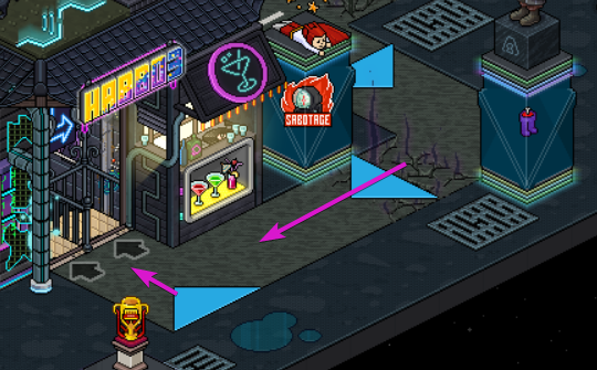 :person_walking: Step 1 - Enter the Hub