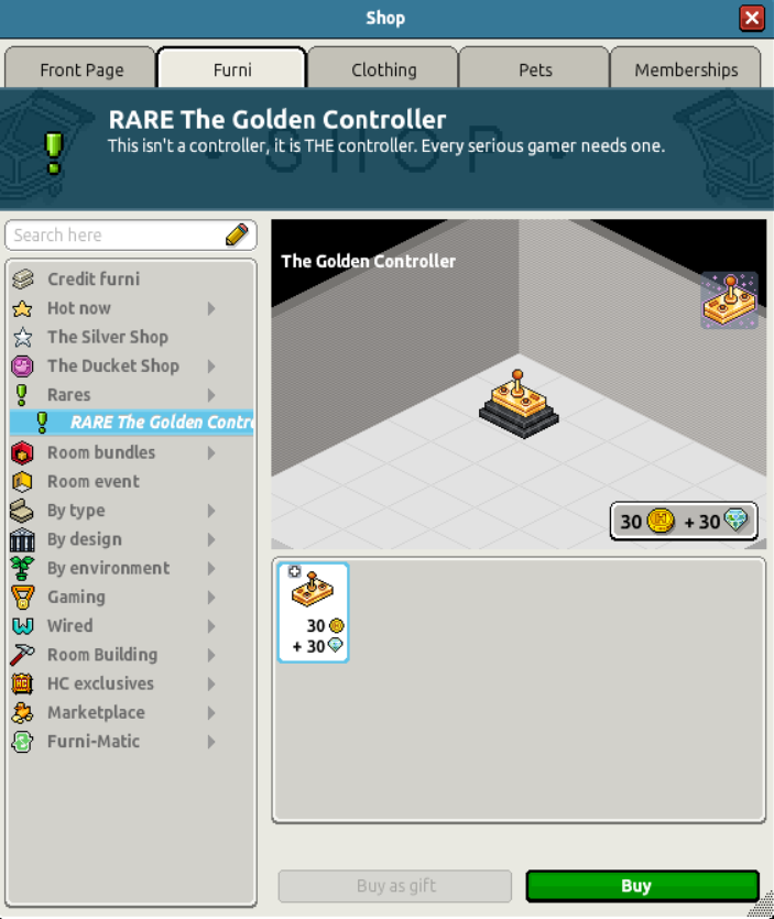 The Golden Controller