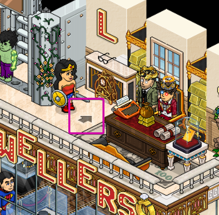 Enter the Arrow room switcher