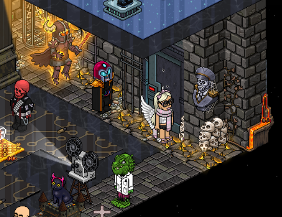 Say :task to teleport