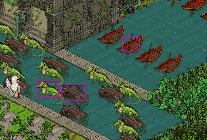 Make your way across the river
