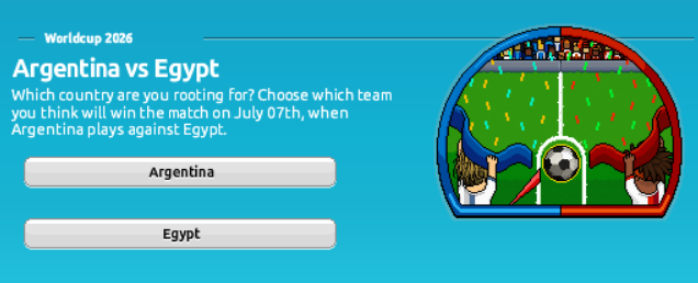 [World Cup 2026] Argentina VS Egypt