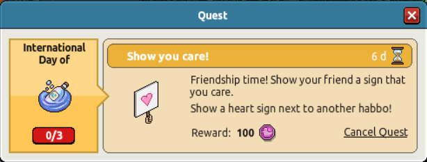 Show you care!