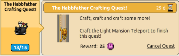 Quest 14/15
