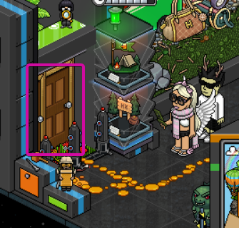 Enter the Door teleporters