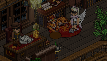 Enter the pub room