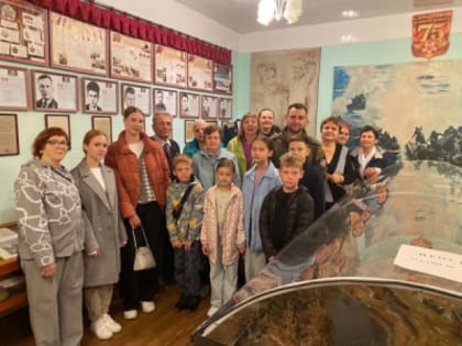 Встреча участника СВО с ветеранами и детьми сотрудников УИС