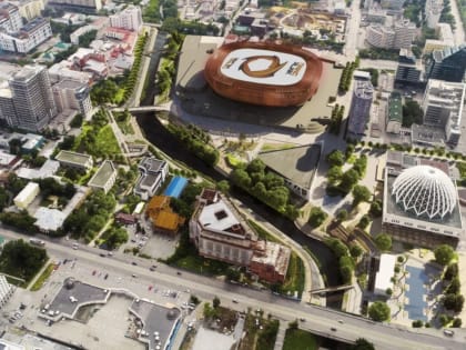 Набережную возле Ледовой арены откроют в 2024 году