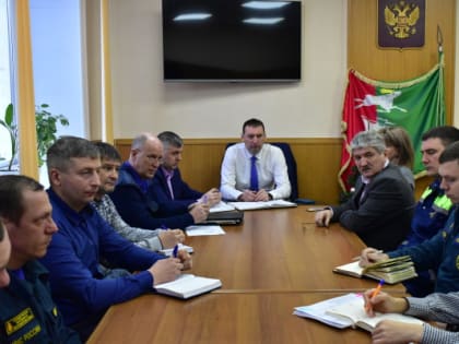 Под председательством главы округа состоялось совещание по проведению церковного праздника Крещения Господне