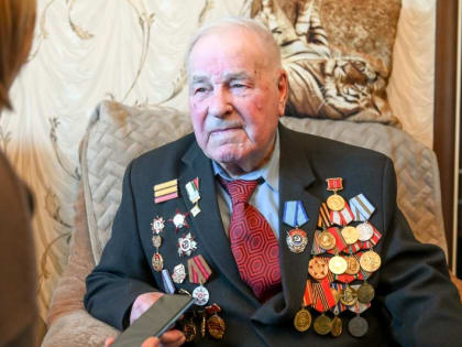Ветеран из Нижнего Тагила отметил 100-летний юбилей