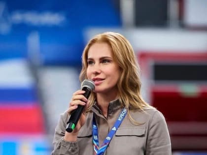 Екатерина Есина выступила с приветственным словом и приняла участие в торжественном открытии Кубка России по Тхэквондо МФТ