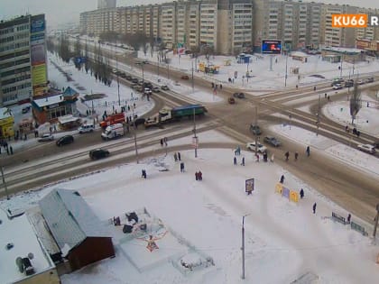 Массовое ДТП в Каменске-Уральском. Пострадавших нет