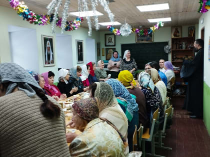 Рождественская встреча на Епархиальных миссионерских курсах
