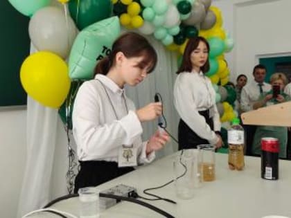 Вчера в Монетном состоялось открытие «Точки роста» на базе 32 школы