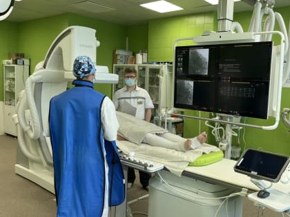 В Ирбите произвели запуск инновационной ангиографической системы экспертного класса