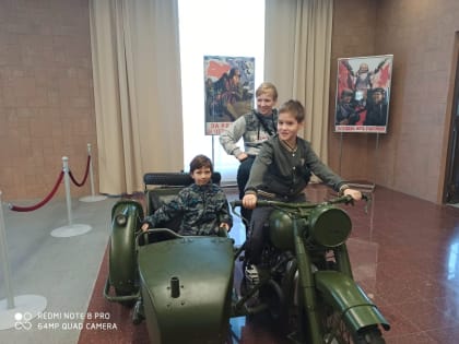 Победители интеллектуальной олимпиады Екатеринбургской епархии совершили поездку в Музей военной техники