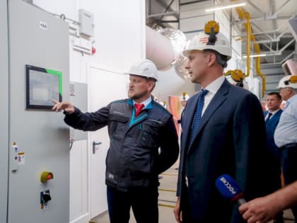 На ММСК торжественно запустили в эксплуатацию объект собственной генерации