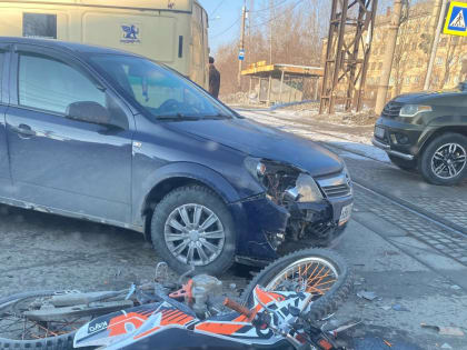 В Нижнем Тагиле произошло ДТП с участием мотоциклиста 