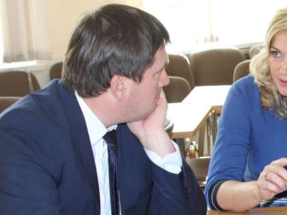 Анна Соломеина и Виктор Якимов приняли участие в рабочем совещании у первого заместителя губернатора Алексея Шмыкова