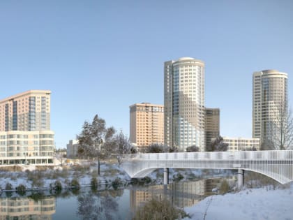 На Уктусе построят пешеходный мост через Исеть