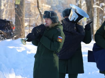 В Лосином простились с Сергеем Холиным, который погиб в ходе спецоперации