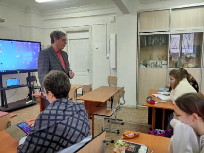 Встреча студентов ФХО с выпускником нашего вуза