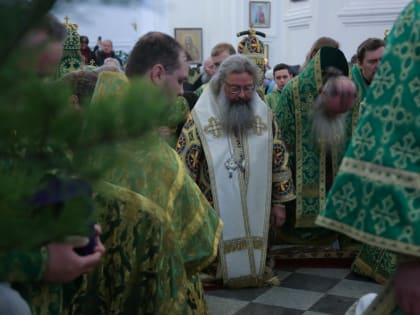 Молебен на начало Нового года совершен сонмом архиереев в духовной столице Урала