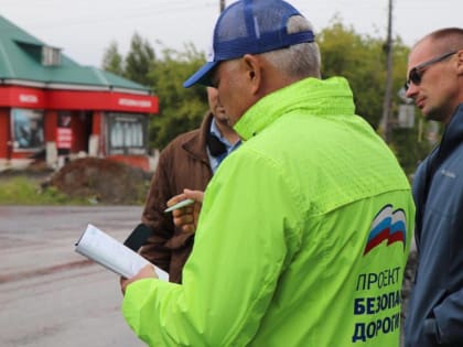 Виталий Крупин проверил качество ремонта дорог в Асбесте