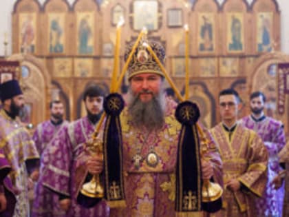 Анонс служения митрополита Евгения в предстоящие выходные третьей седмицы