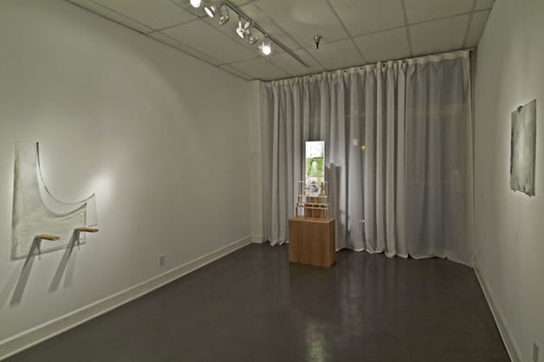 Installation View, 2008, Unknown Action, Good Learner, The Decider, Bauhaus Worksheet show, Mandarin Gallery, LA