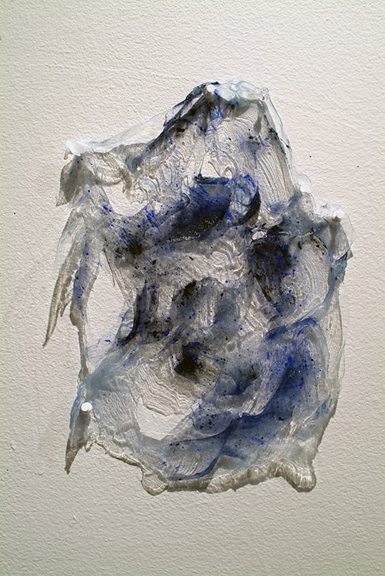 Glass Study, 2003, acrylic paint, 12"x7"